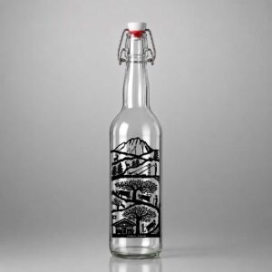 Bouteilles en verre 0.75lt